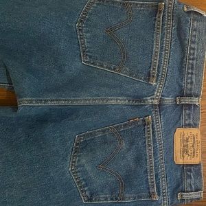 Vintage mens dark wash levi’s